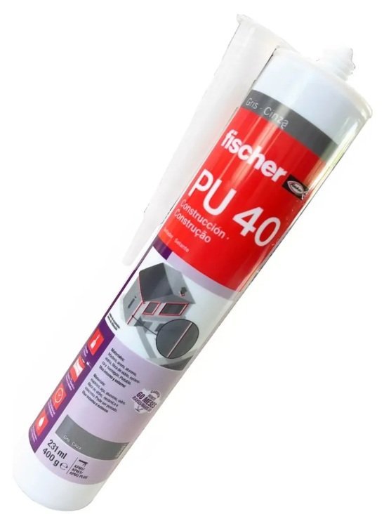 SILICONA PU40 FISHER GRIS 400GR
